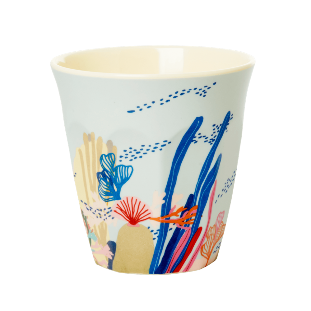 Coral Print Melamine Cup By Rice DK