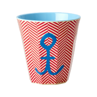 Anchor Print Melamine Cup By Rice