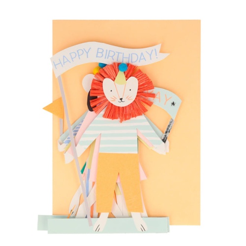 Animal Parade Birthday Card By Meri Meri