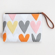 BAGS, POUCHES + PURSES - PLUSH HEART BAG MERI MERI