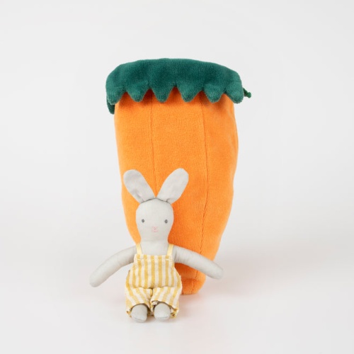 Carrot & Bunny Mini Doll By Meri Meri