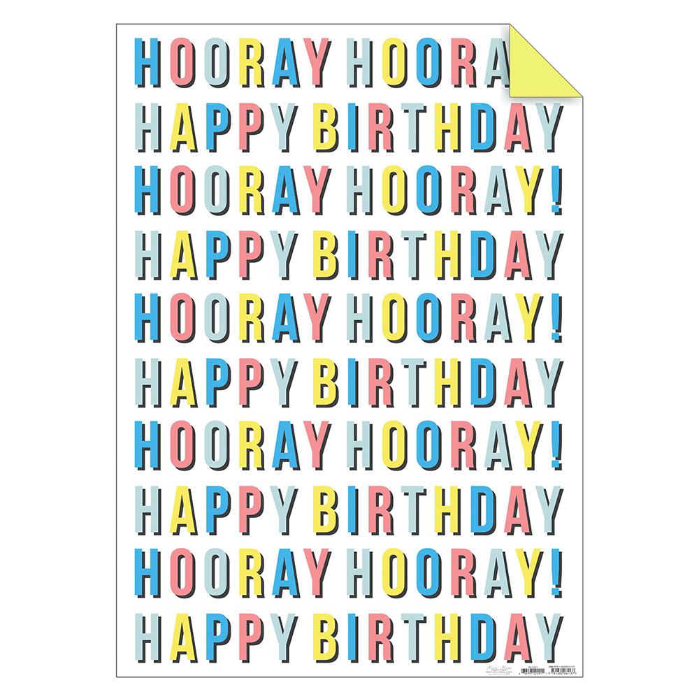 Printable Birthday Wrapping Paper