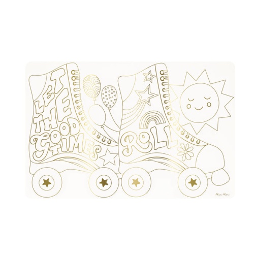 Happy Icons Colouring Placemats by Meri Meri