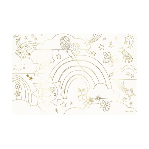 Happy Icons Colouring Placemats by Meri Meri