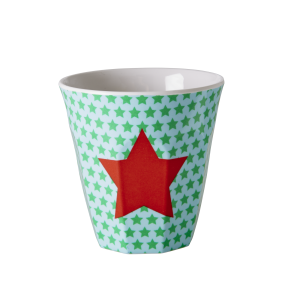 Kids Small Melamine Cup - Star Print by Rice DK