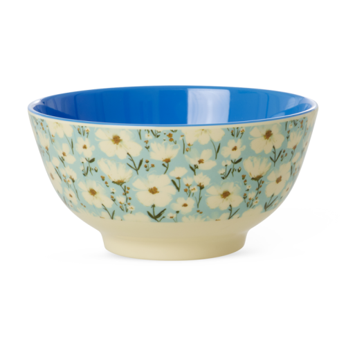 Summer Bloom Print Melamine Bowl By Rice