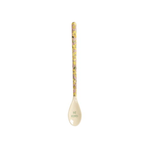 Daffodils Print Melamine Latte Spoon By Rice