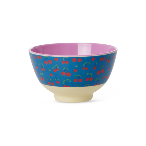 Cherry Love Print Melamine Small Bowl By Rice