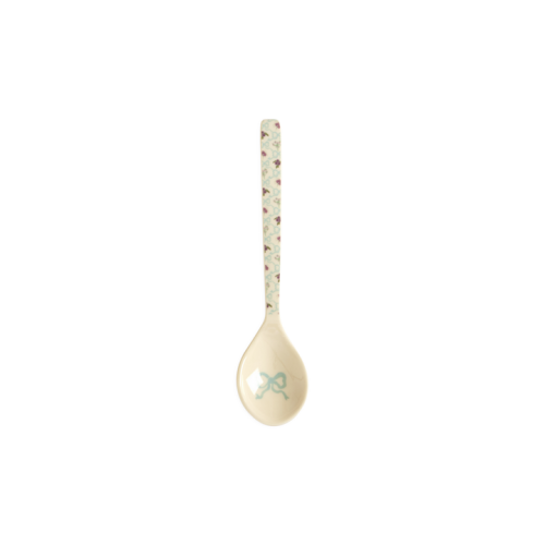 Bow and Bouquet Print Melamine Teaspoon By Rice