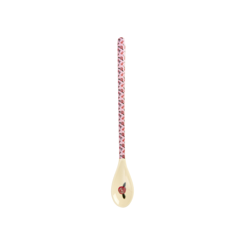 Rose Print Melamine Latte Spoon By Rice