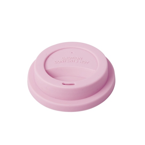 Rice Dk Pink Silicone Lid for Melamine Cup