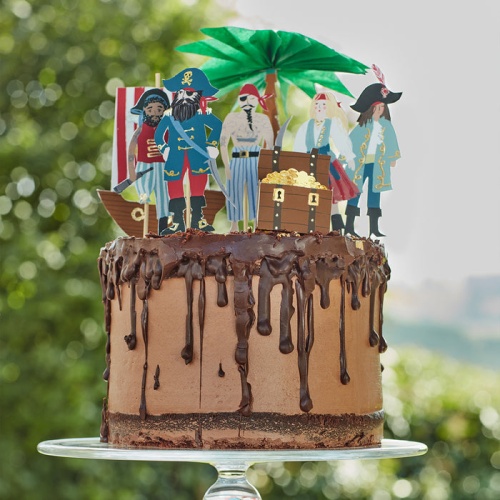 Pirate Cake Toppers By Meri Meri