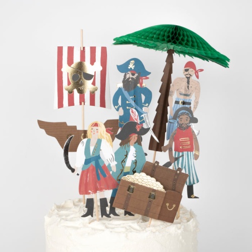 Pirate Cake Toppers By Meri Meri