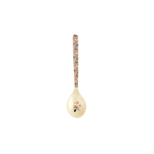 Sandy Flower Print Melamine Teaspoon By Rice