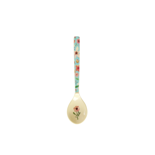 Selma Flower Print Melamine Teaspoon By Rice