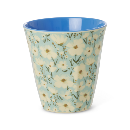 Summer Bloom Print Melamine Cup By Rice