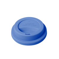 Rice Dk Blue Silicone Lid for Melamine Cup