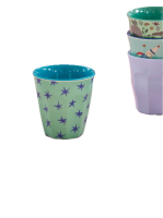 Green Star Print Melamine Cup By Rice