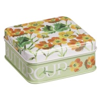 Buttercup Print Small Square Tin By Emma Bridgewater