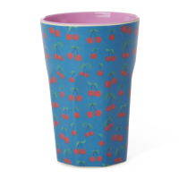 Cherry Love Print Tall Melamine Cup By Rice