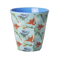 Dragon Print Melamine Cup By Rice