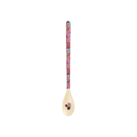 Forest Flower Print Melamine Latte Spoon By Rice