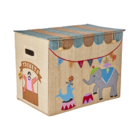 Circus Raffia Storage Box by Rice