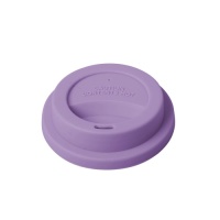 Rice Dk Lavender Silicone Lid for Melamine Cup