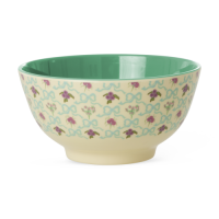 Bow and Bouquet Print Melamine Bowl By Rice