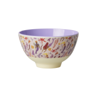 Mermaid Print Small Melamine Bowl Rice DK