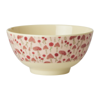 Happy Forest Pink Print Melamine Bowl Rice DK