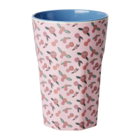 Rose Print Melamine Tall Cup By Rice