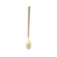 Snowdrop Print Melamine Latte Spoon By Rice