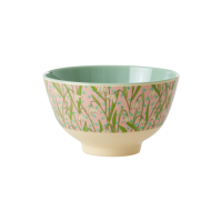 Snowdrop Print Small Melamine Bowl Rice DK