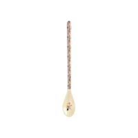 Sandy Flower Print Melamine Latte Spoon By Rice