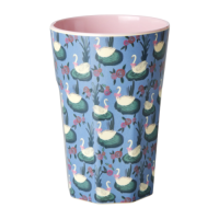 Swan Lake Print Melamine Tall Cup By Rice