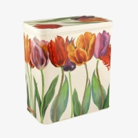 Tulip Print Storage Tin By Emma Bridgewater